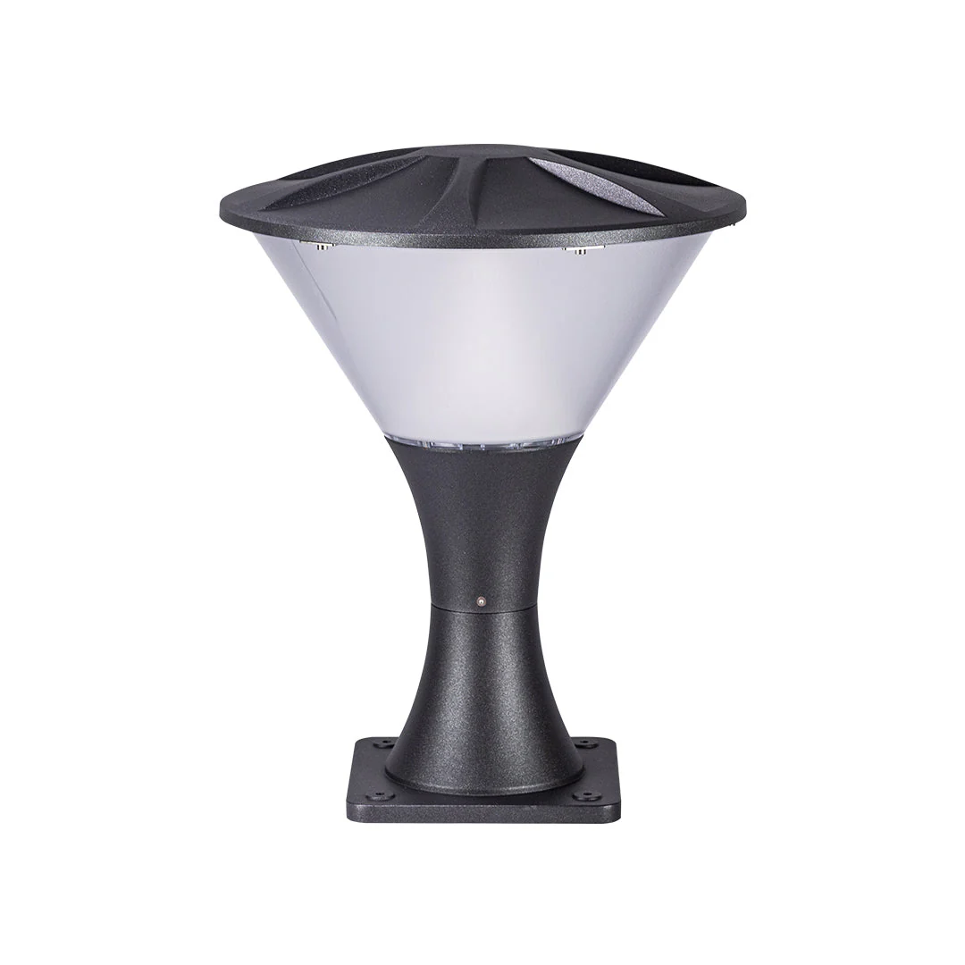 Rosnne LED Minimalist Modern Outdoor Post Light - Image 7