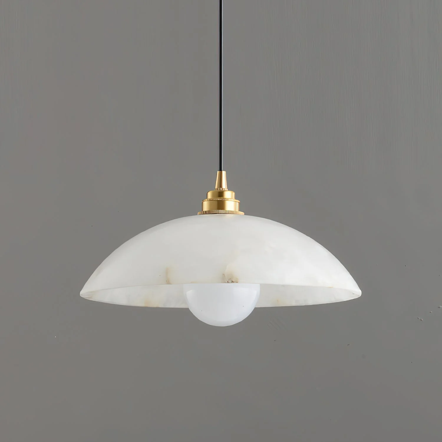Rovyn Modern Alabaster Brass Pendant Light - Image 23
