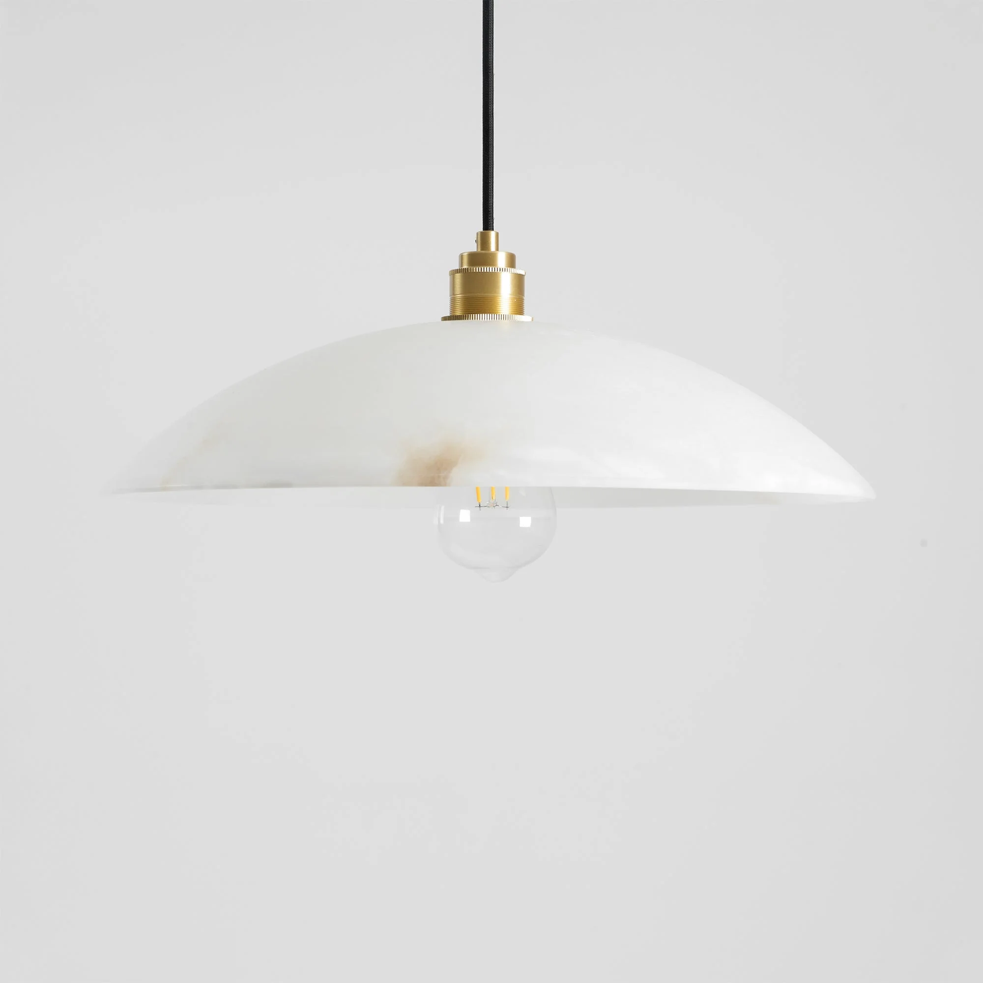 Rovyn Modern Alabaster Brass Pendant Light - Image 43