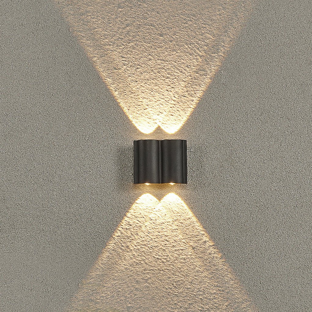 Rufus Creative Wave Arc LED Outdoor Wall Lights - Image 11