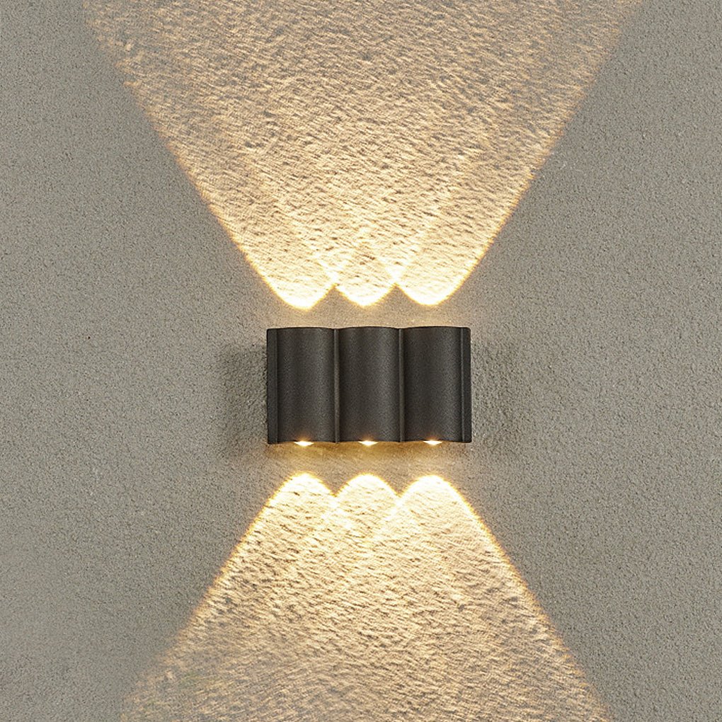 Rufus Creative Wave Arc LED Outdoor Wall Lights - Image 12