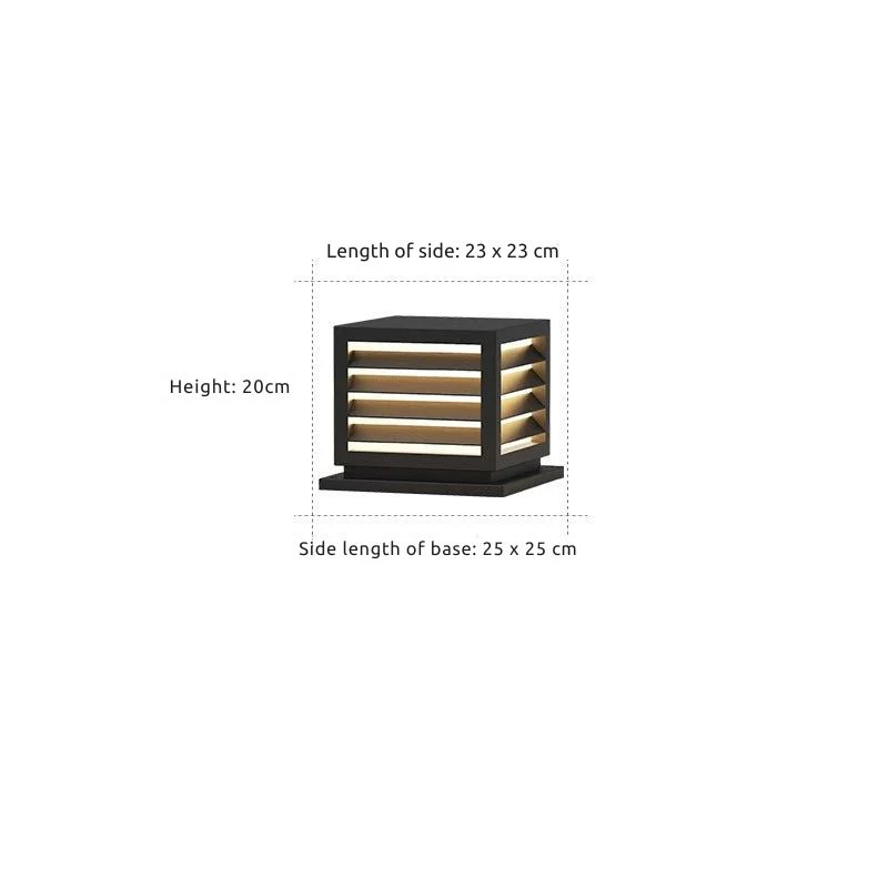 Ruprt LED Landscape Decorative PC Outdoor Post Lights - Image 12