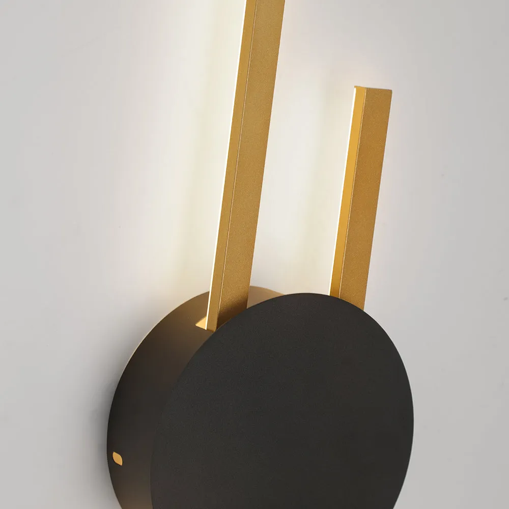 Saela Modern Linear 2 Colour Metal Wall Lamp - Image 9