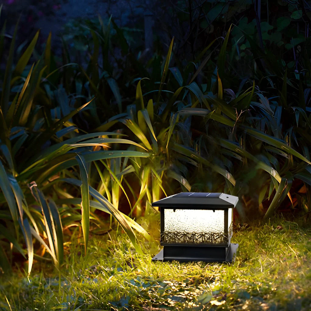 Saia Creative Square LED Modern Outdoor Fence Post Lights - Image 3