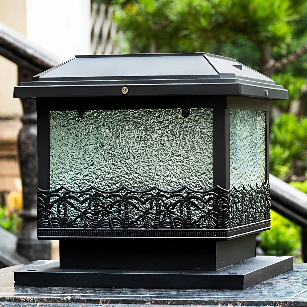 Saia Creative Square LED Modern Outdoor Fence Post Lights - Image 7
