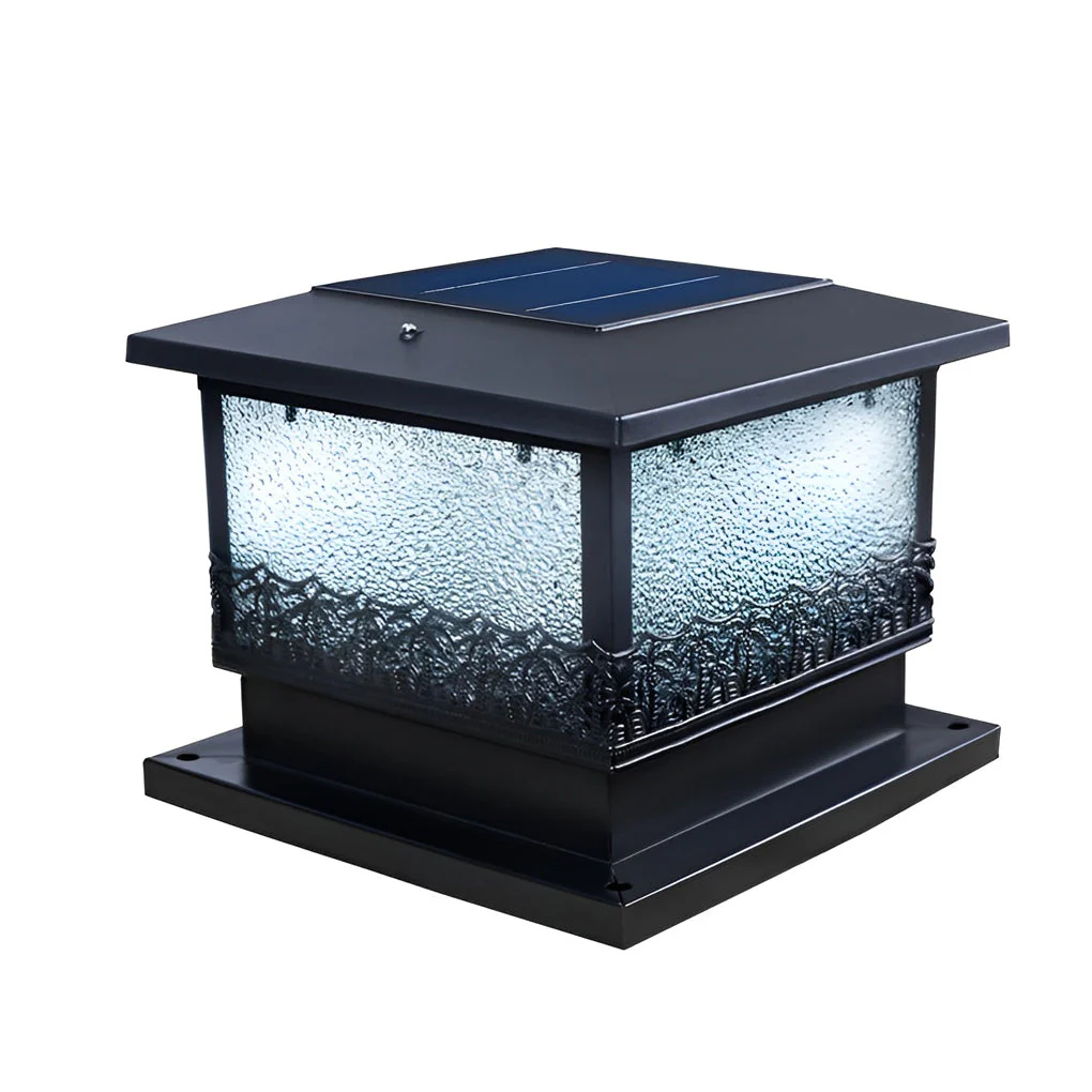 Saia Creative Square LED Modern Outdoor Fence Post Lights - Image 8
