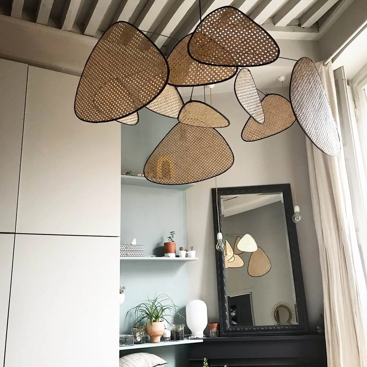 Screen Farmhouse Bamboo Chandelier - Image 12