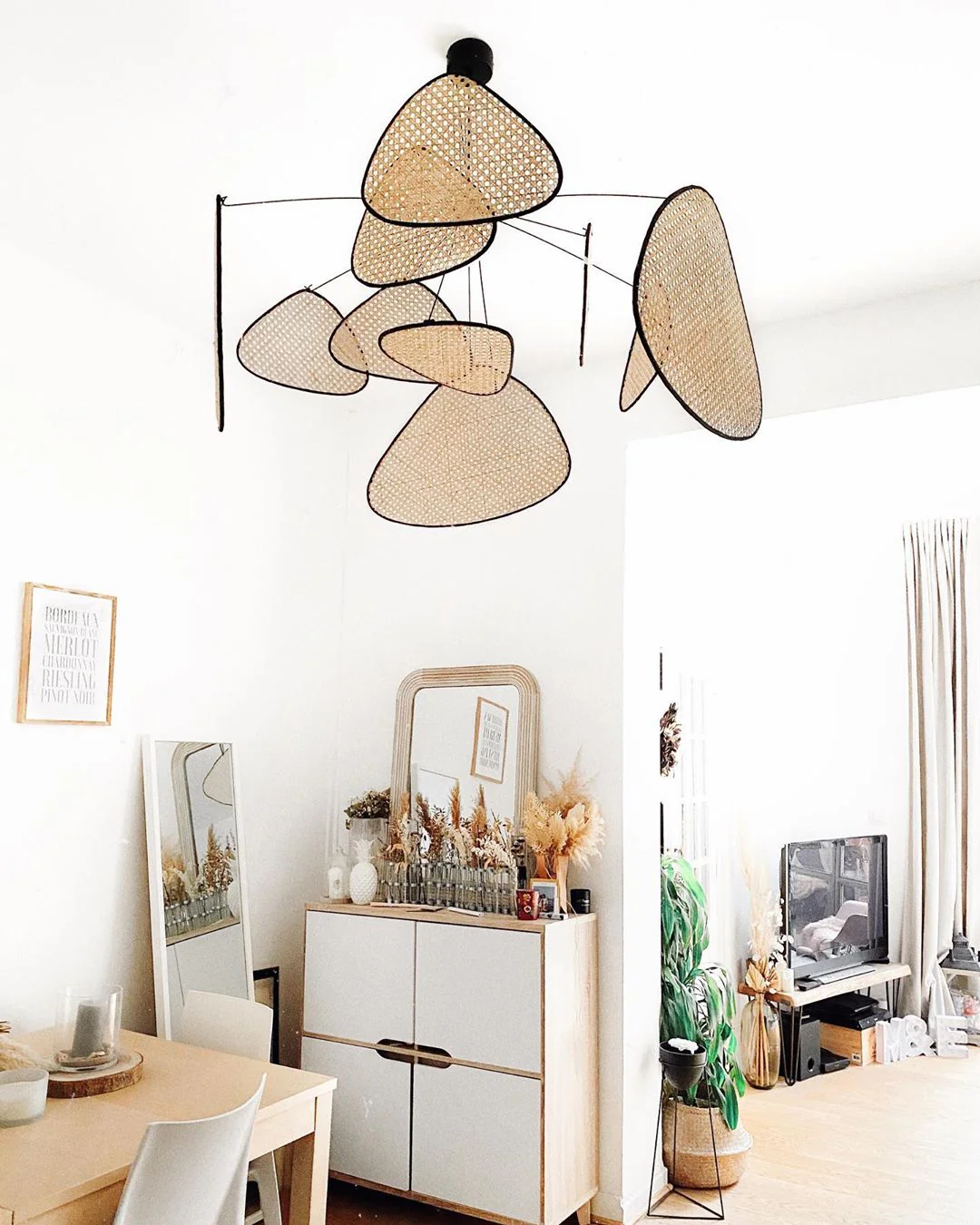 Screen Farmhouse Bamboo Chandelier - Image 24