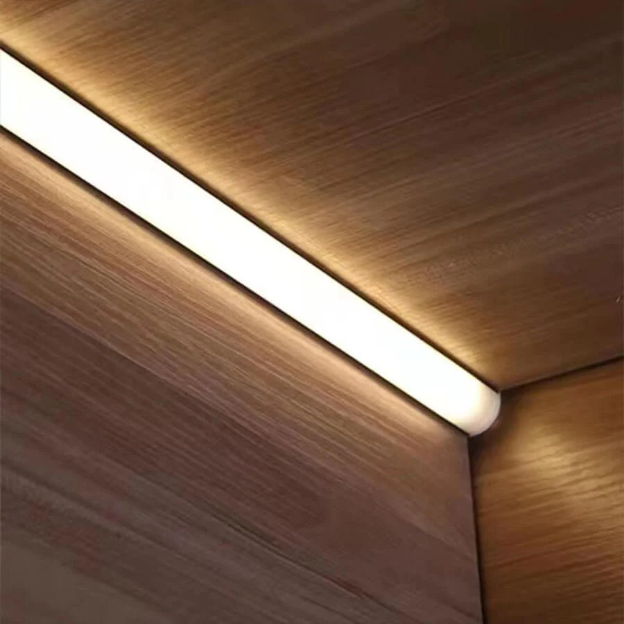 Seamless Corner-Mount LED Strip Light Industrial Style Silicone Lighting - Image 15