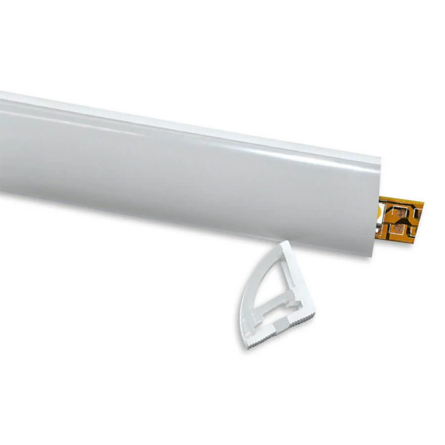 Seamless Corner-Mount LED Strip Light Industrial Style Silicone Lighting - Image 5