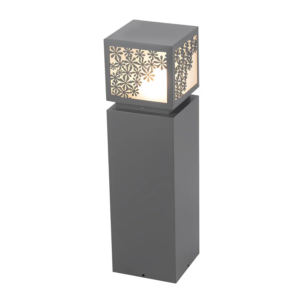 Sean Elegant Snowflake LED Marble Outdoor Lawn Lamp - Image 6
