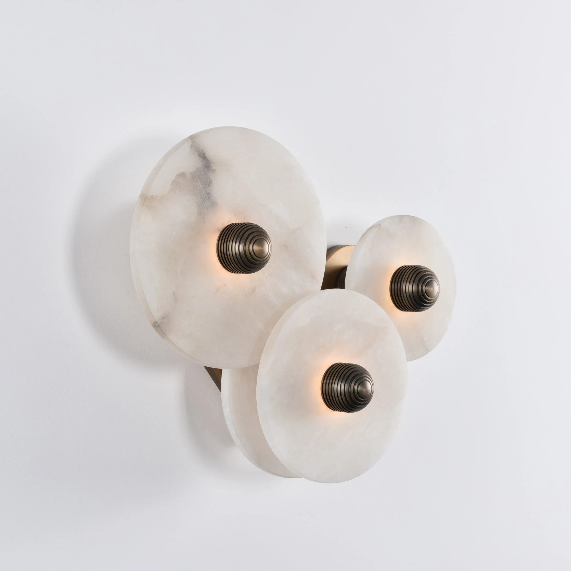 Selene Minimalist Alabaster Ceiling Light - Image 10