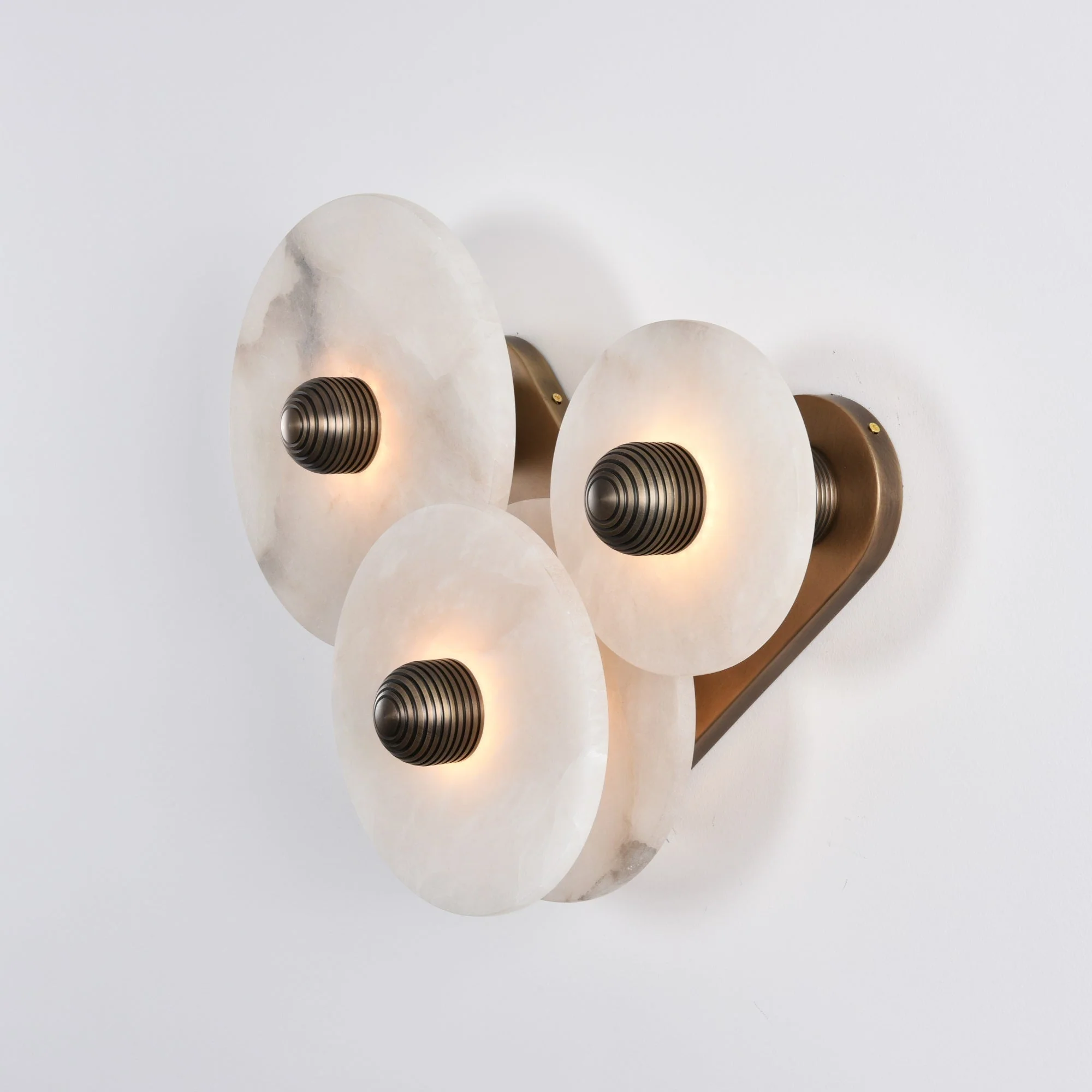 Selene Minimalist Alabaster Ceiling Light - Image 14