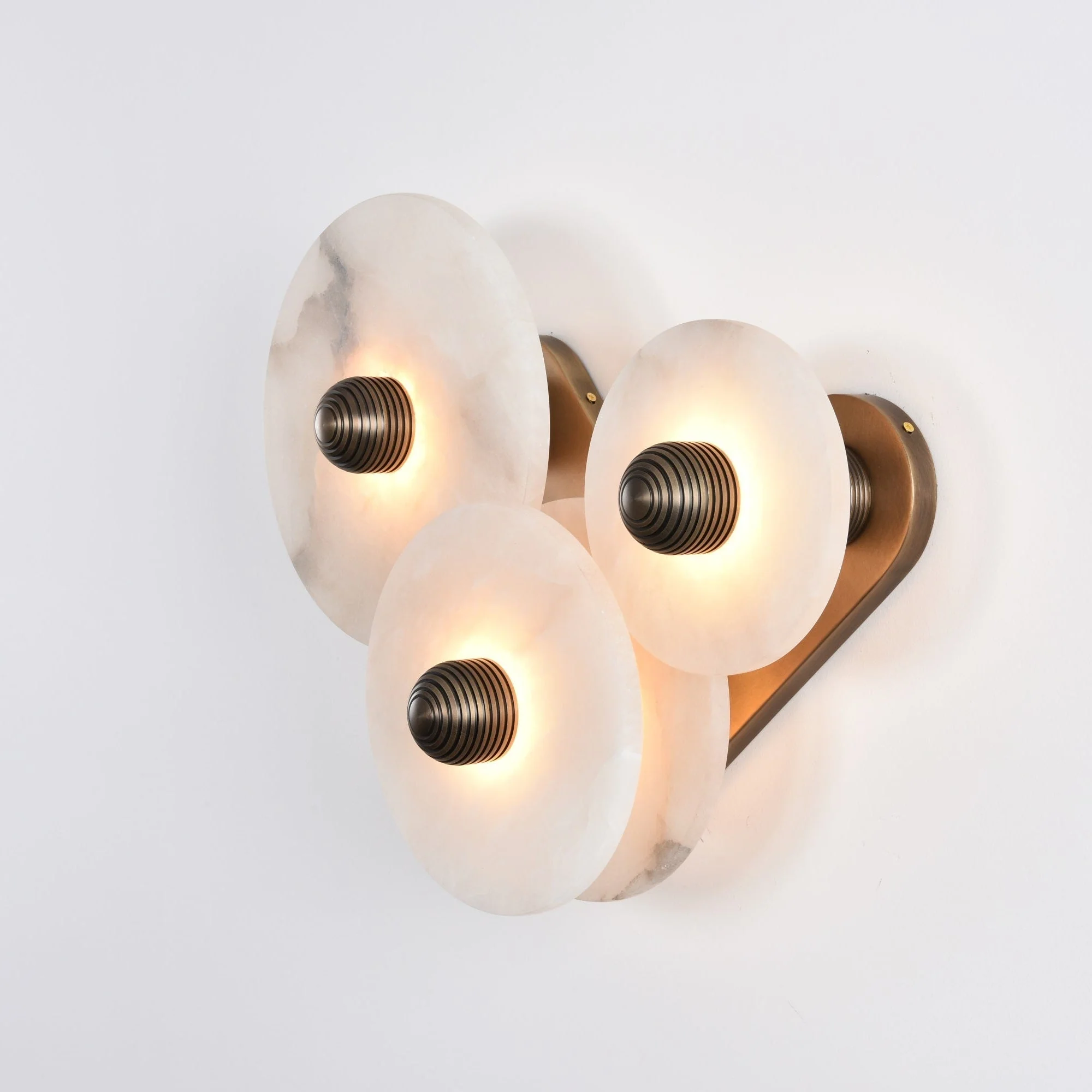 Selene Minimalist Alabaster Ceiling Light - Image 15