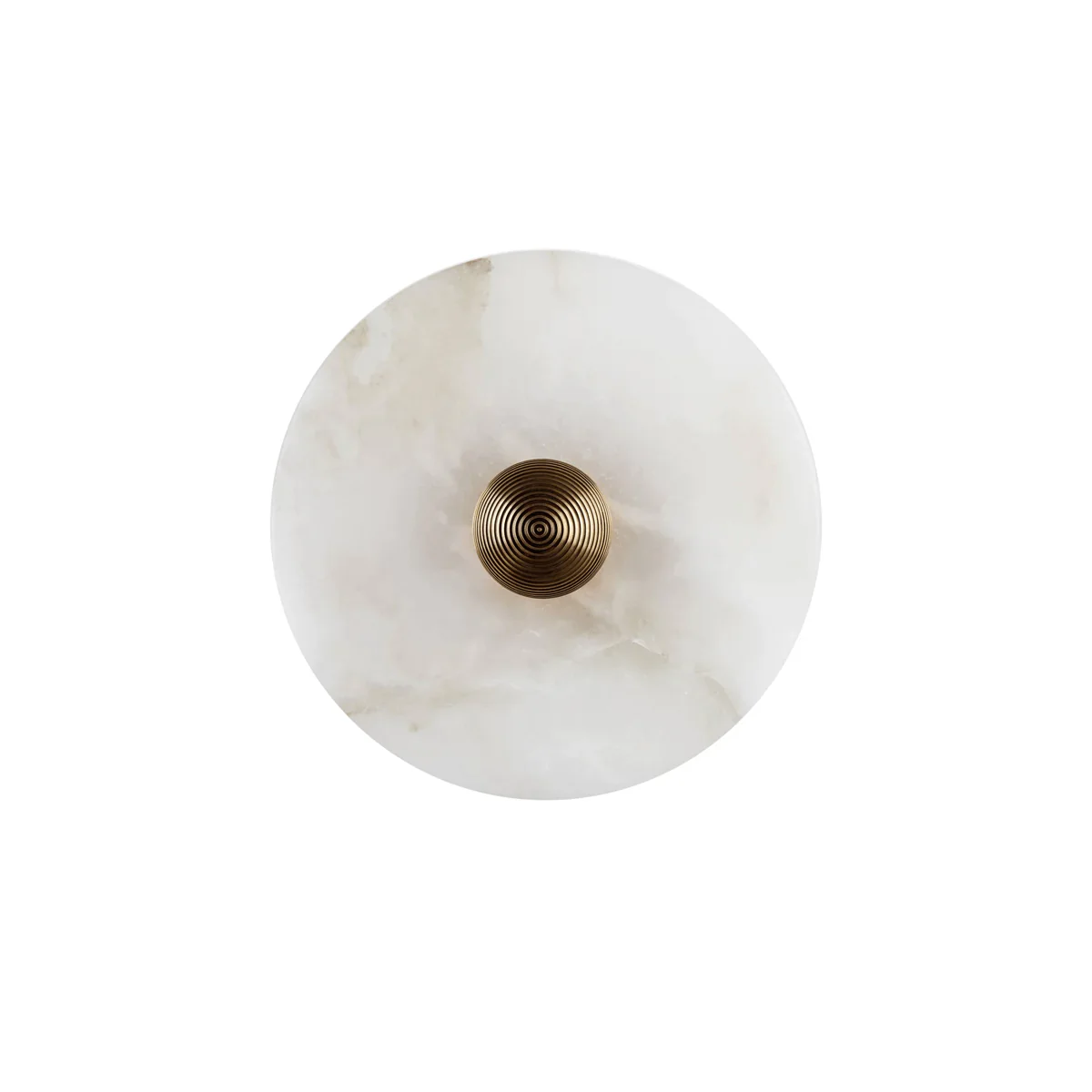 Selene Minimalist Alabaster Ceiling Light - Image 73
