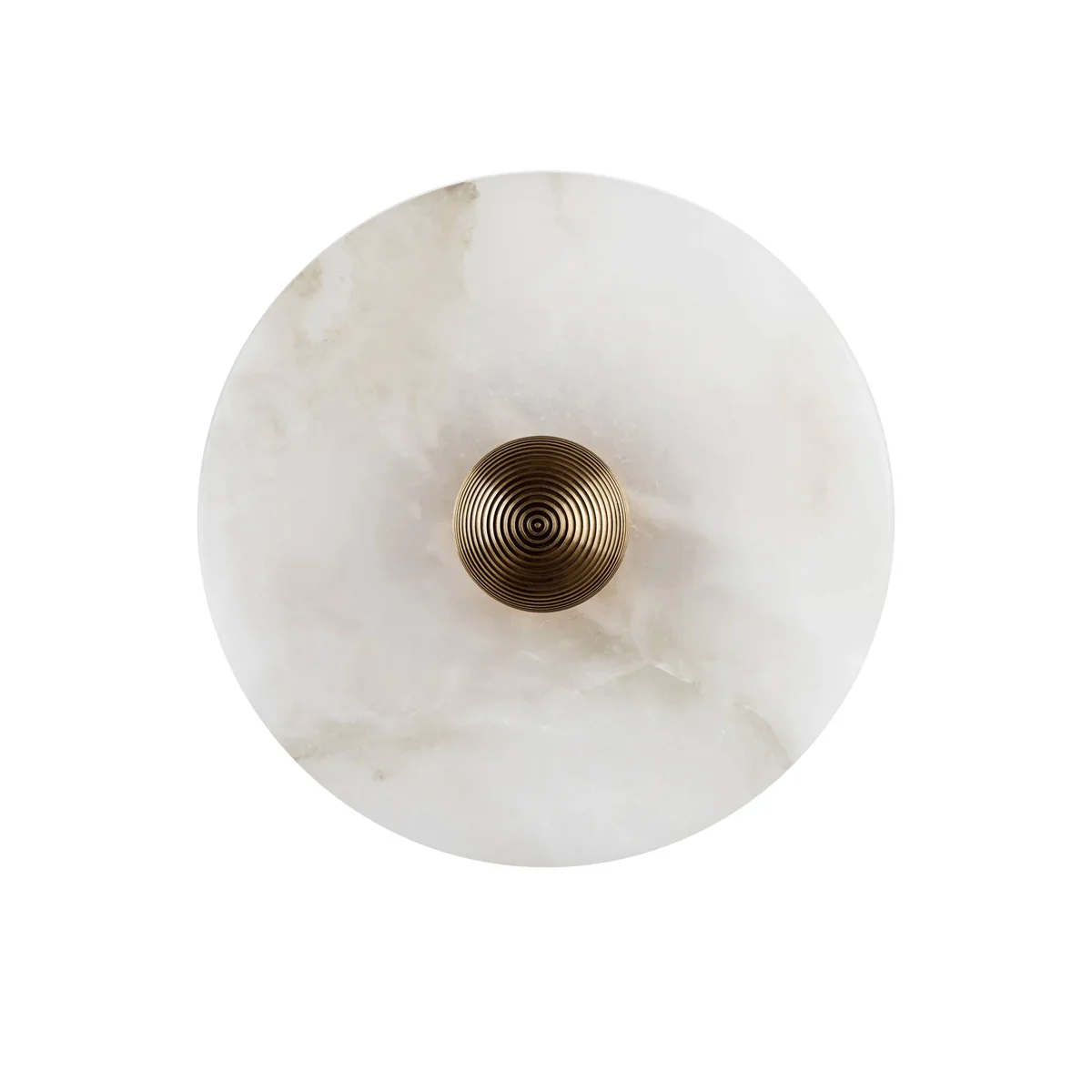 Selene Minimalist Alabaster Ceiling Light - Image 77