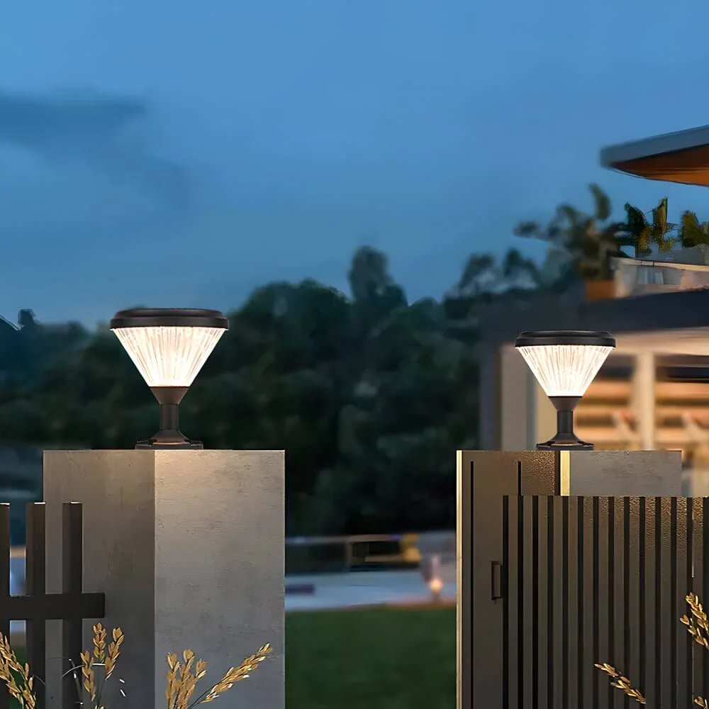 Selene Vintage LED Outdoor Pier Mount Light - Image 3