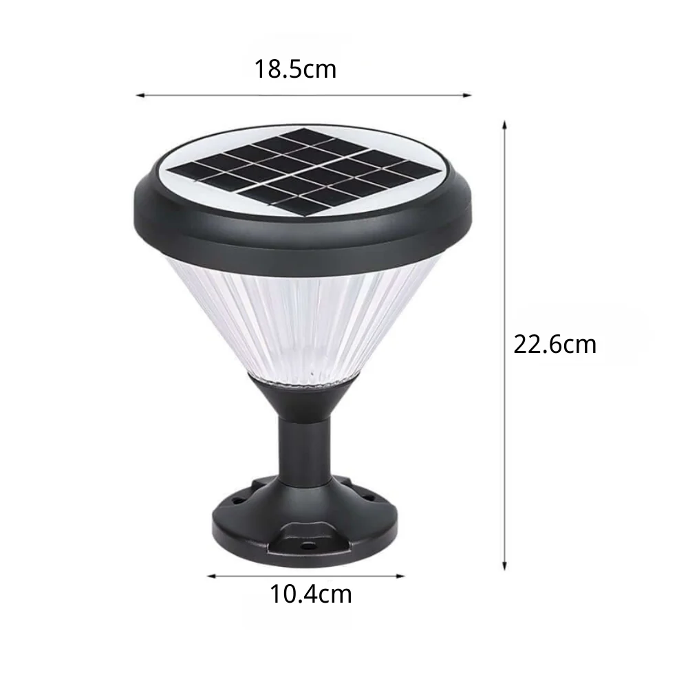 Selene Vintage LED Outdoor Pier Mount Light - Image 7