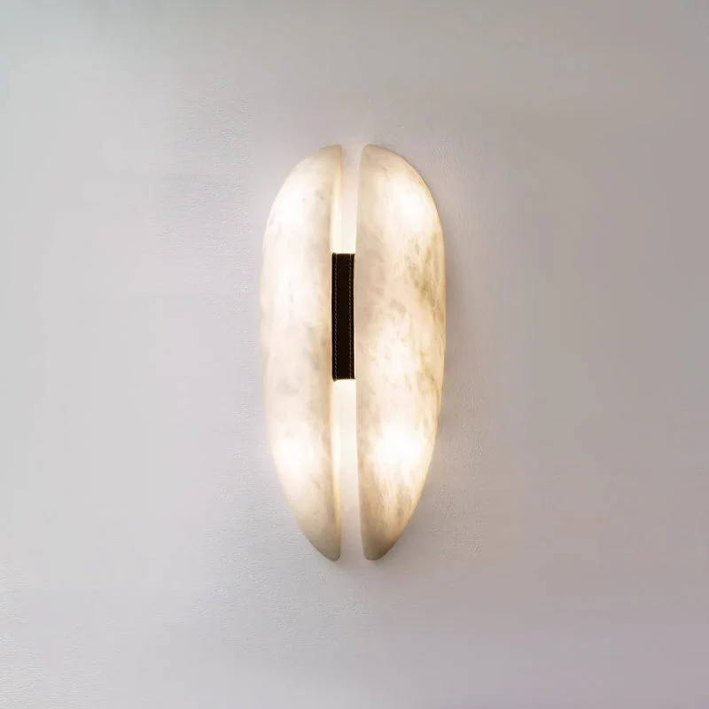 Selenic Artistic Alabaster Wall Lamp - Image 8