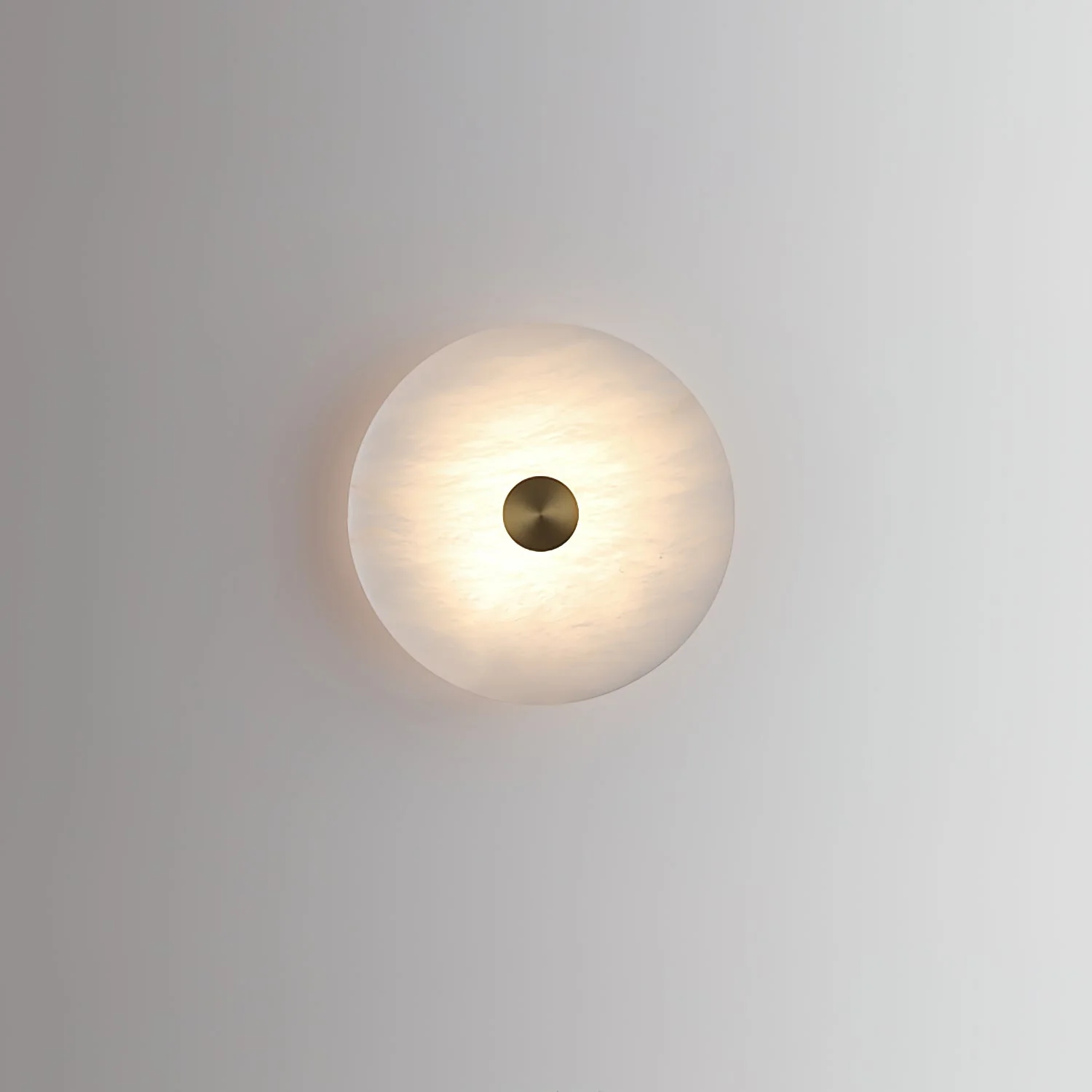 Selina Minimalist Alabaster Ceiling Light - Image 12