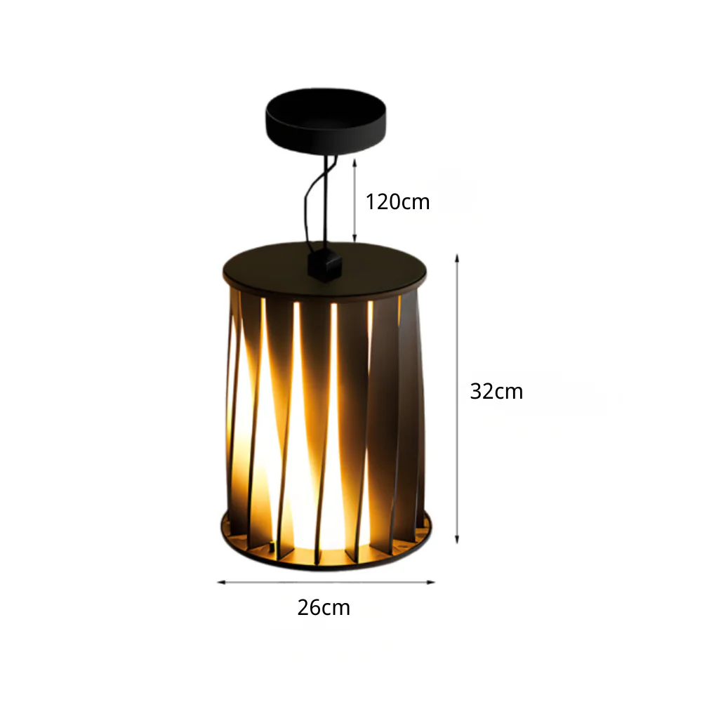 Semi Flush Outdoor Ceiling Light Waterproof Decorative - Image 8