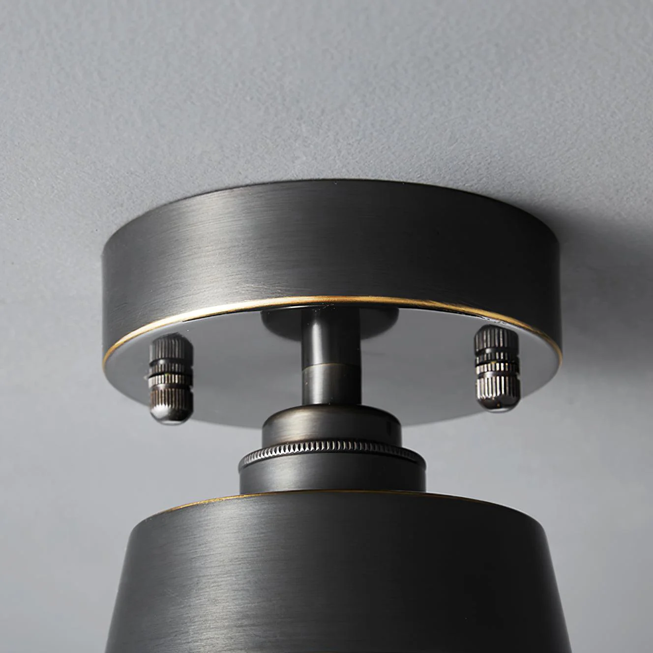 Semi Modern Brass Ceiling Light - Image 10