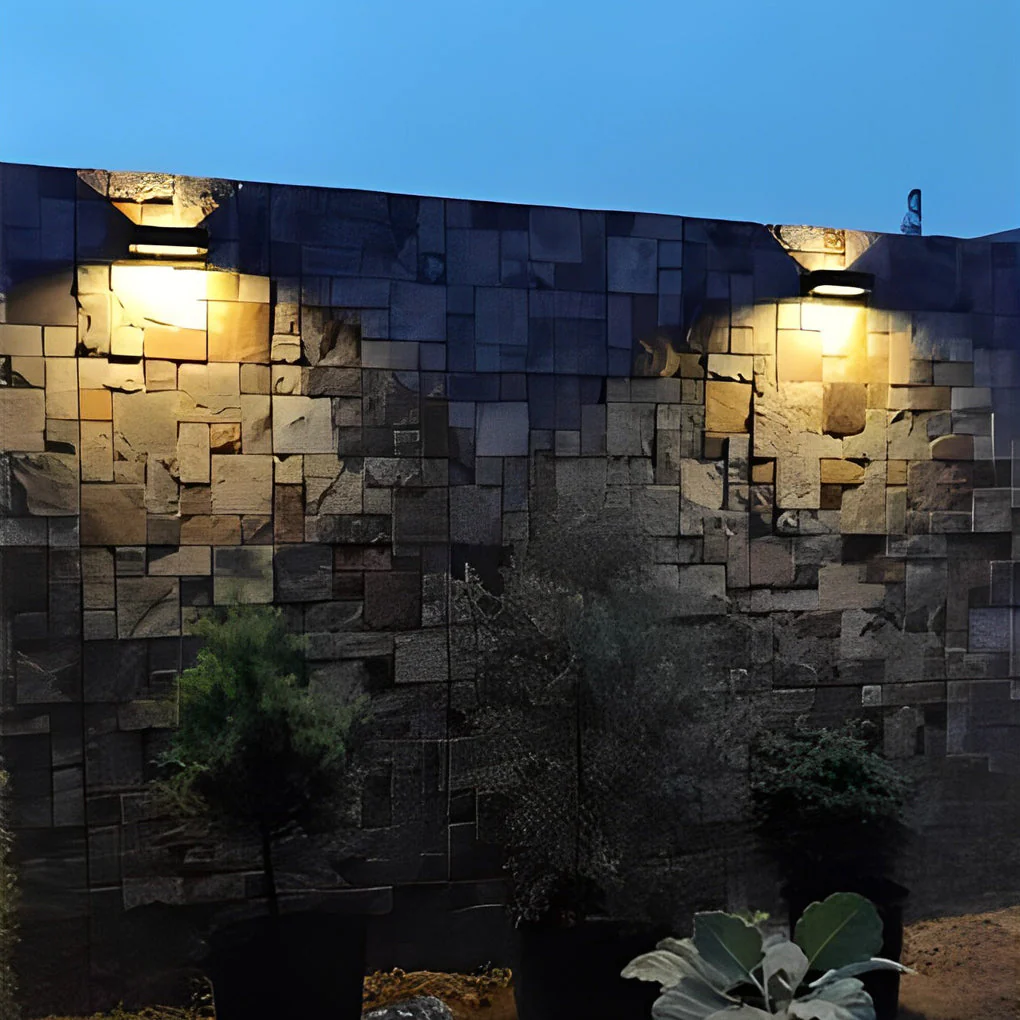 Shan Motion Sensor Modern Outdoor Wall Lamp - Image 3