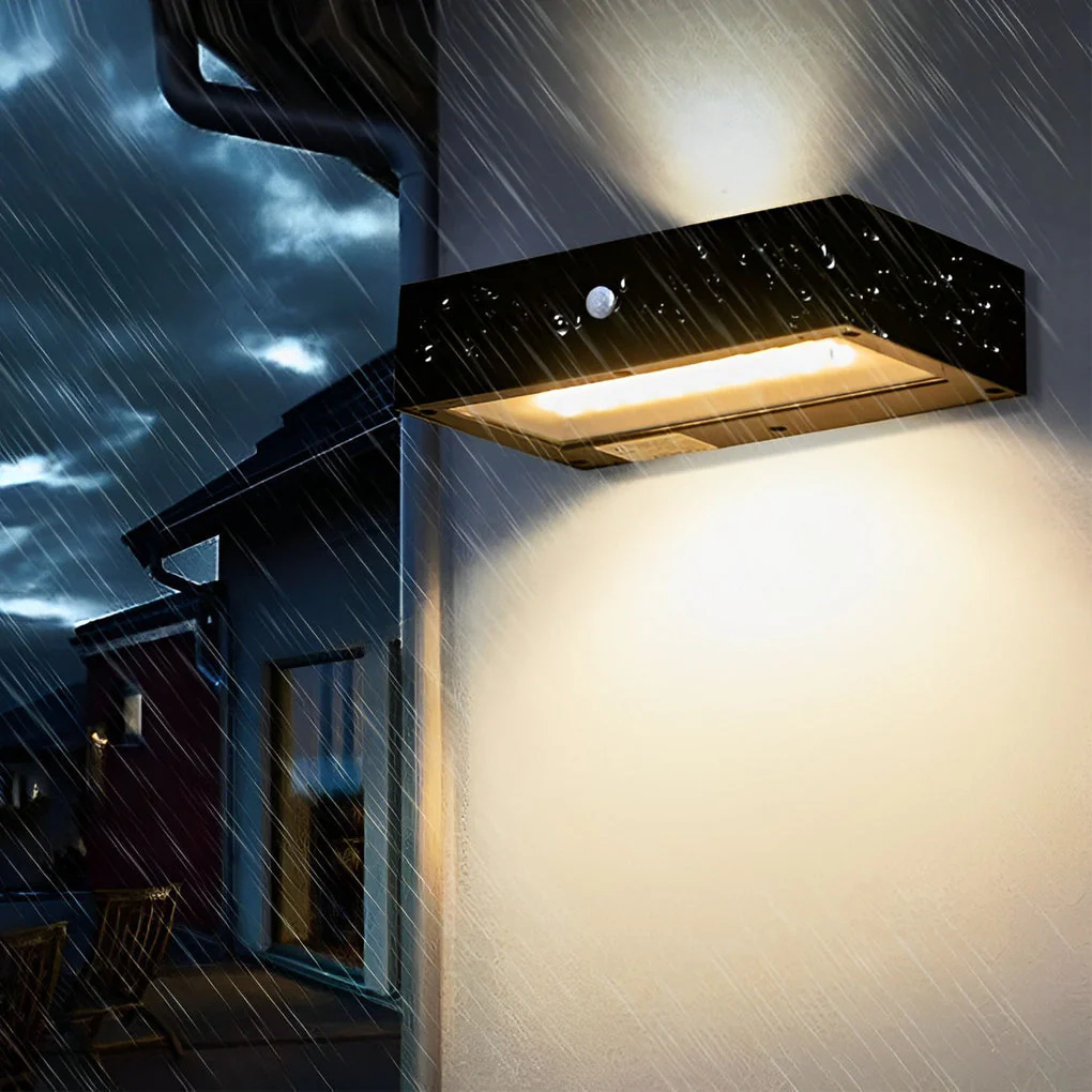 Shan Motion Sensor Modern Outdoor Wall Lamp - Image 4