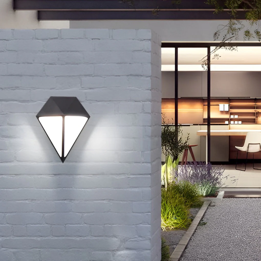 Sherwin Creative Geometric Outdoor Wall Lamp