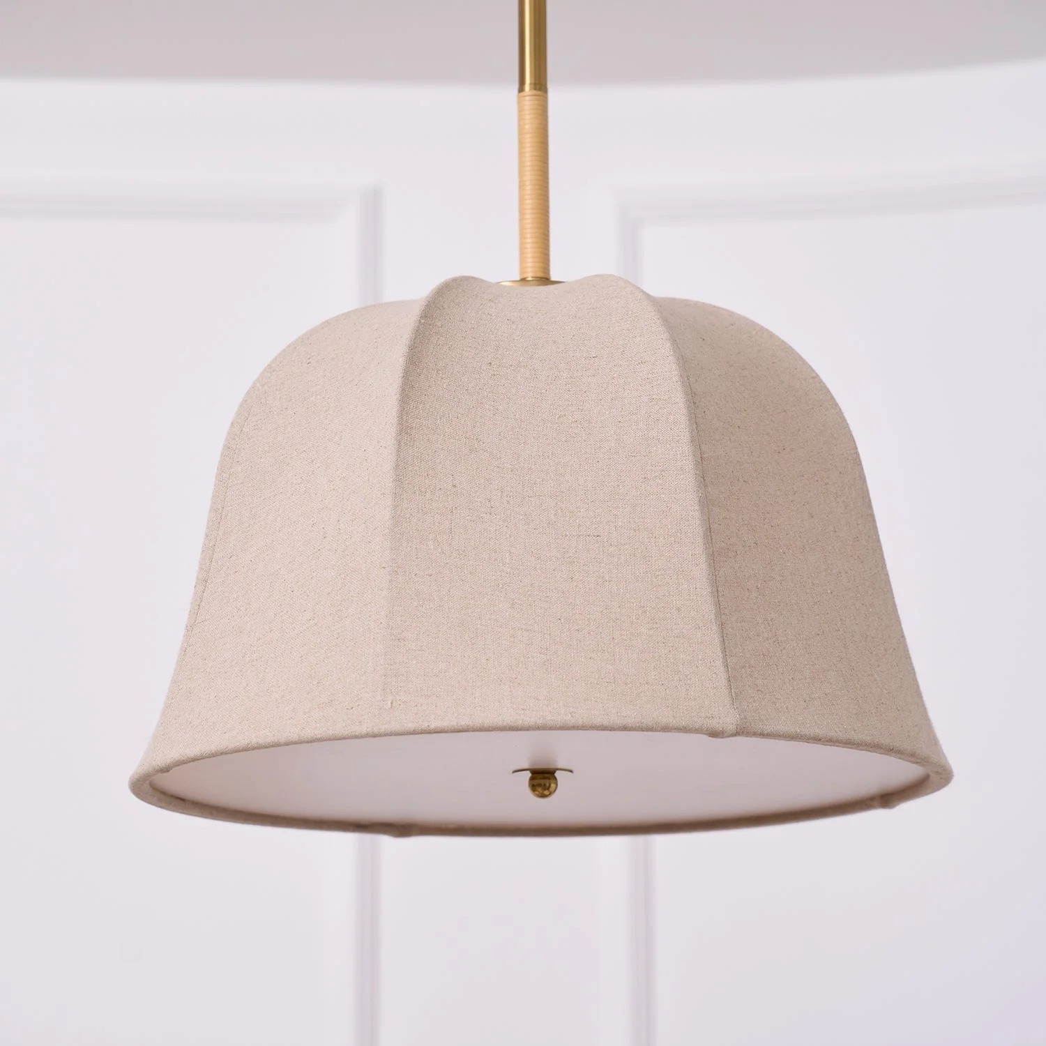 Fiora Vintage Fabric Pendant Lamp - Image 18
