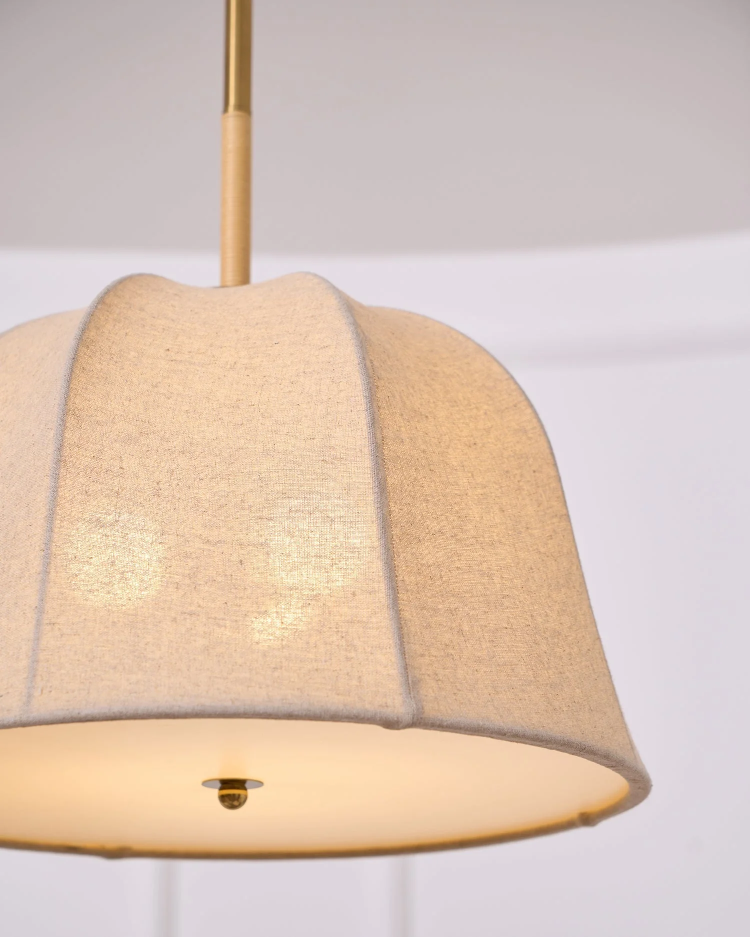 Fiora Vintage Fabric Pendant Lamp - Image 21