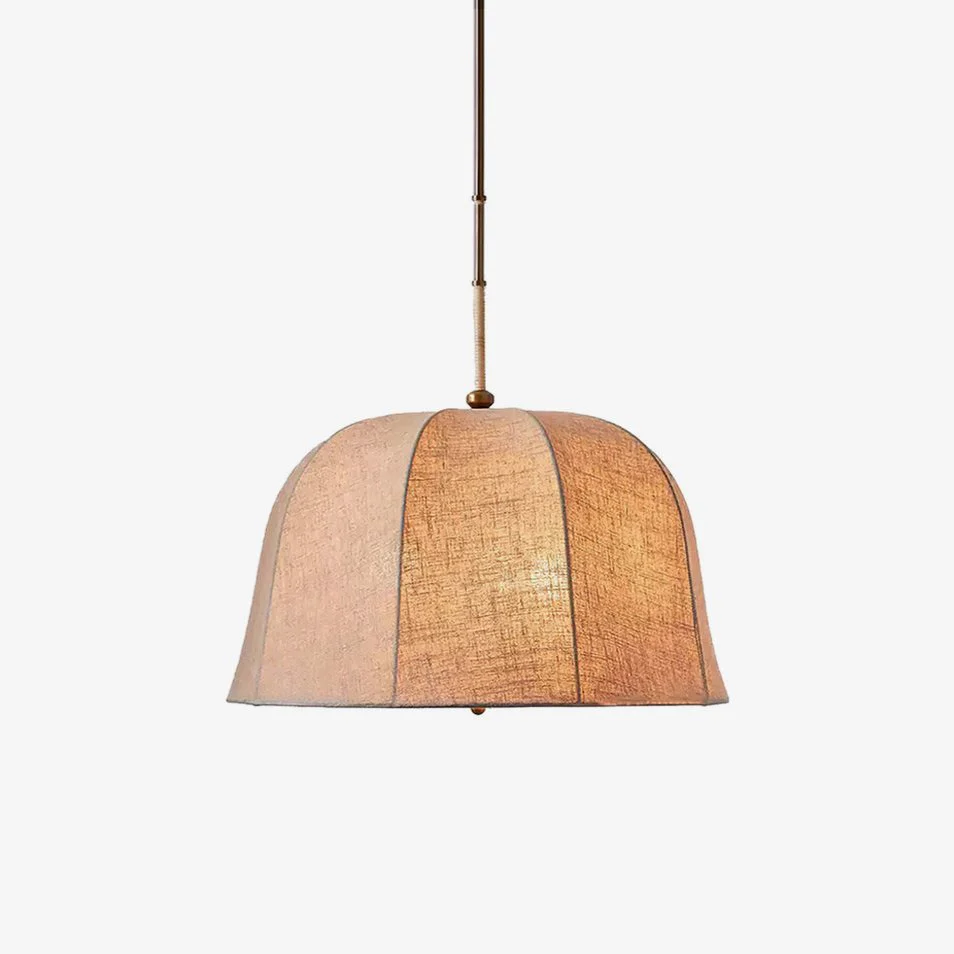 Fiora Vintage Fabric Pendant Lamp - Image 26
