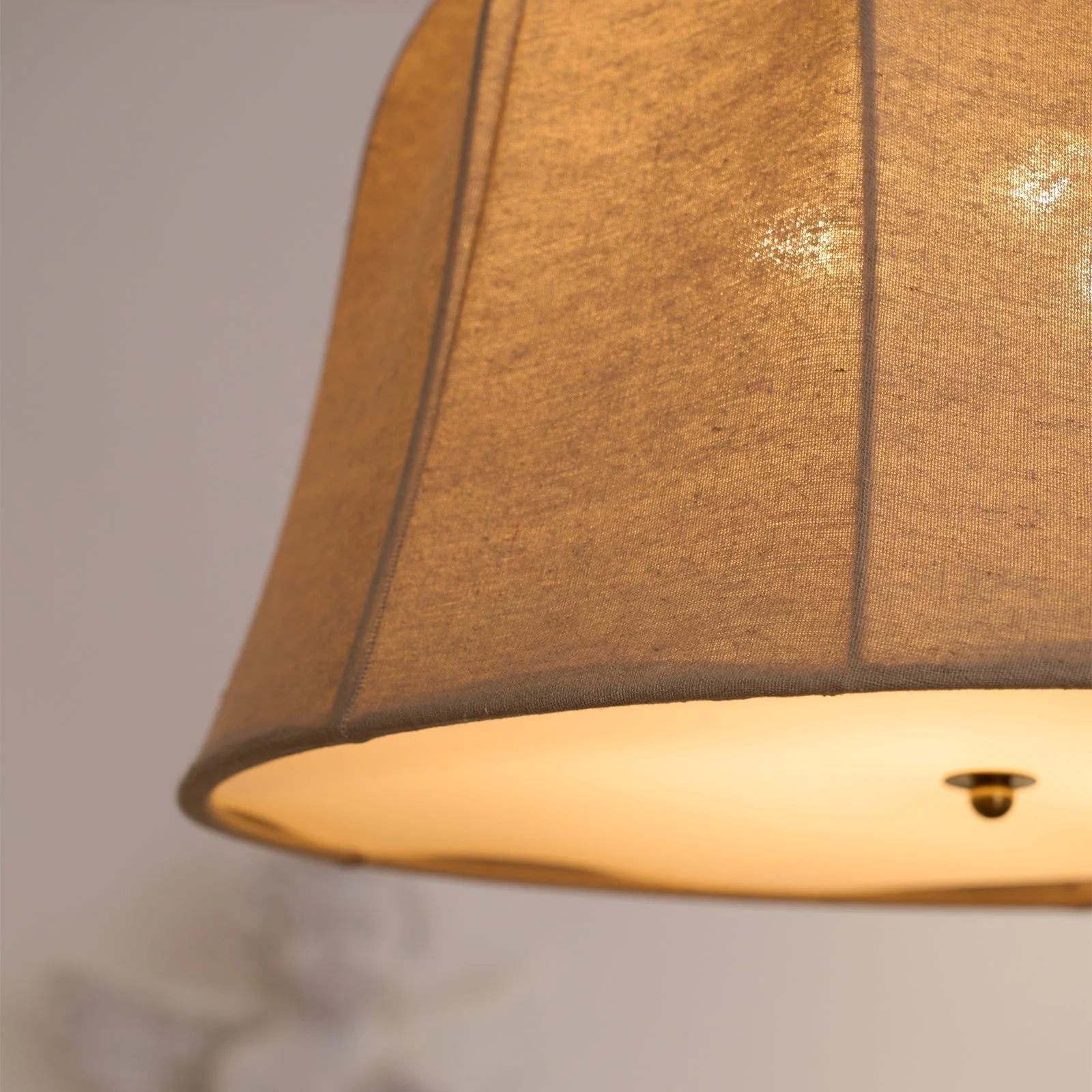 Fiora Vintage Fabric Pendant Lamp - Image 40