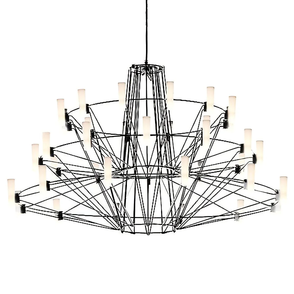 Lustra Chandelier Sky Ballet Stainless Steel Modern - Image 11