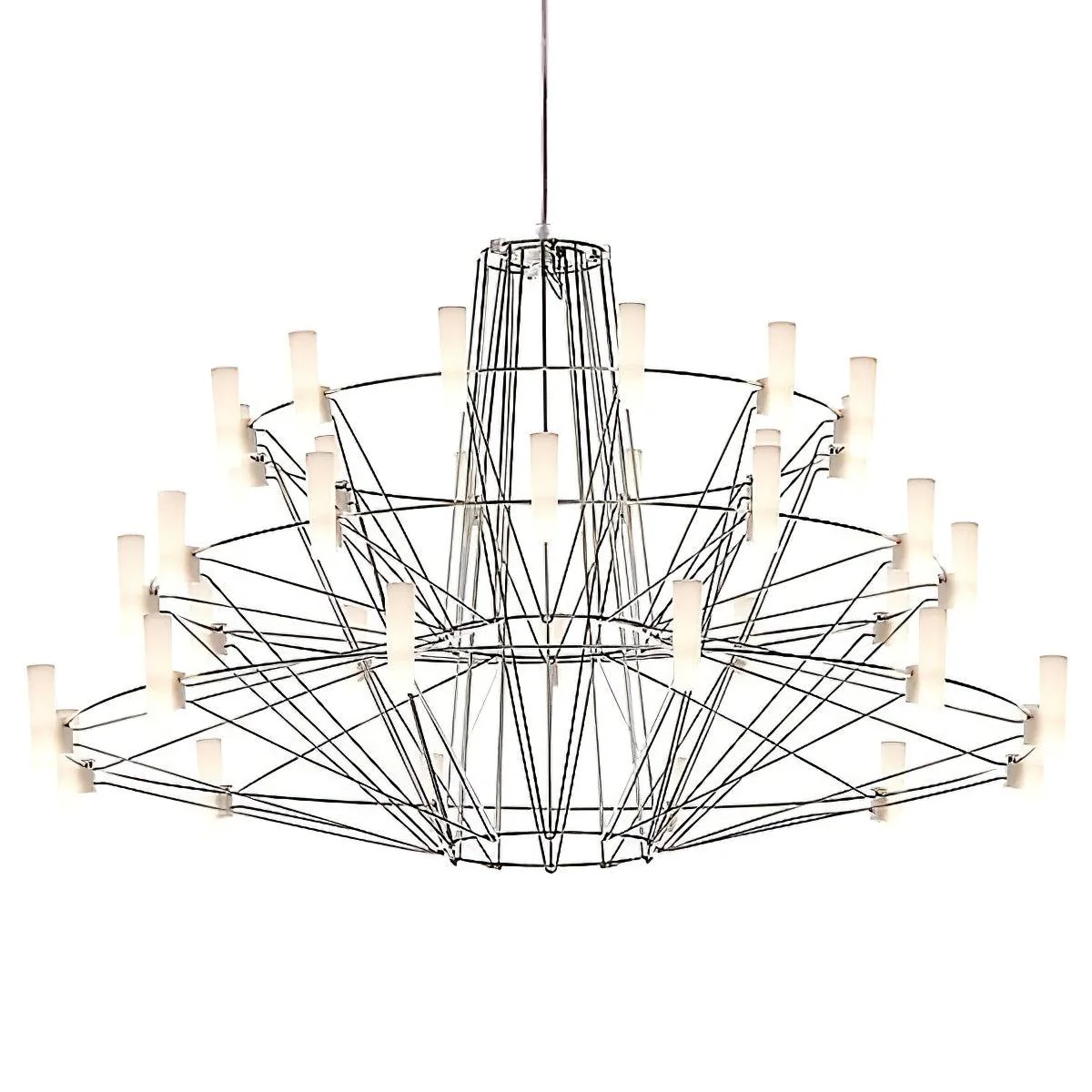 Lustra Chandelier Sky Ballet Stainless Steel Modern - Image 19