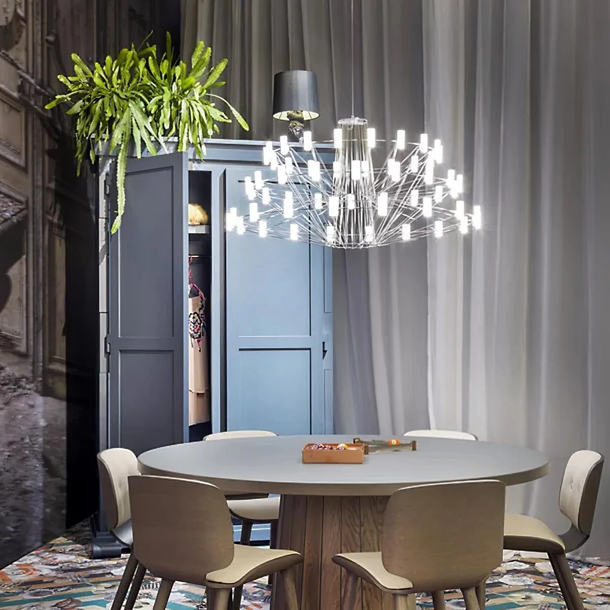 Lustra Chandelier Sky Ballet Stainless Steel Modern - Image 23