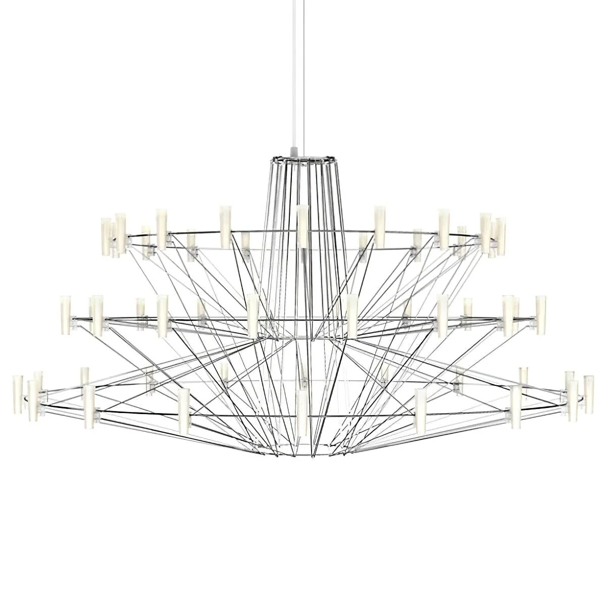 Lustra Chandelier Sky Ballet Stainless Steel Modern - Image 29