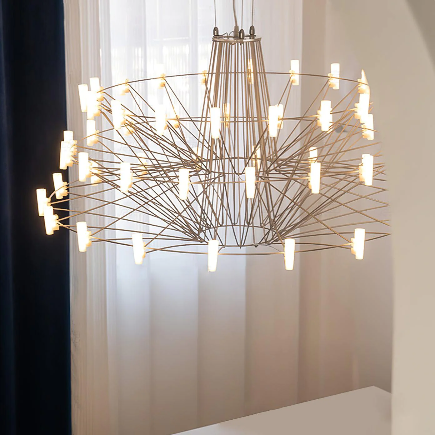 Lustra Chandelier Sky Ballet Stainless Steel Modern - Image 31