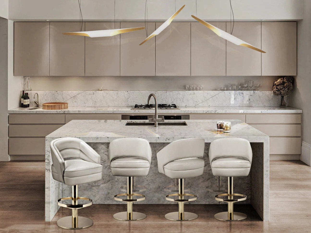 Soar Modern Pipe Pendant Lights - Image 15