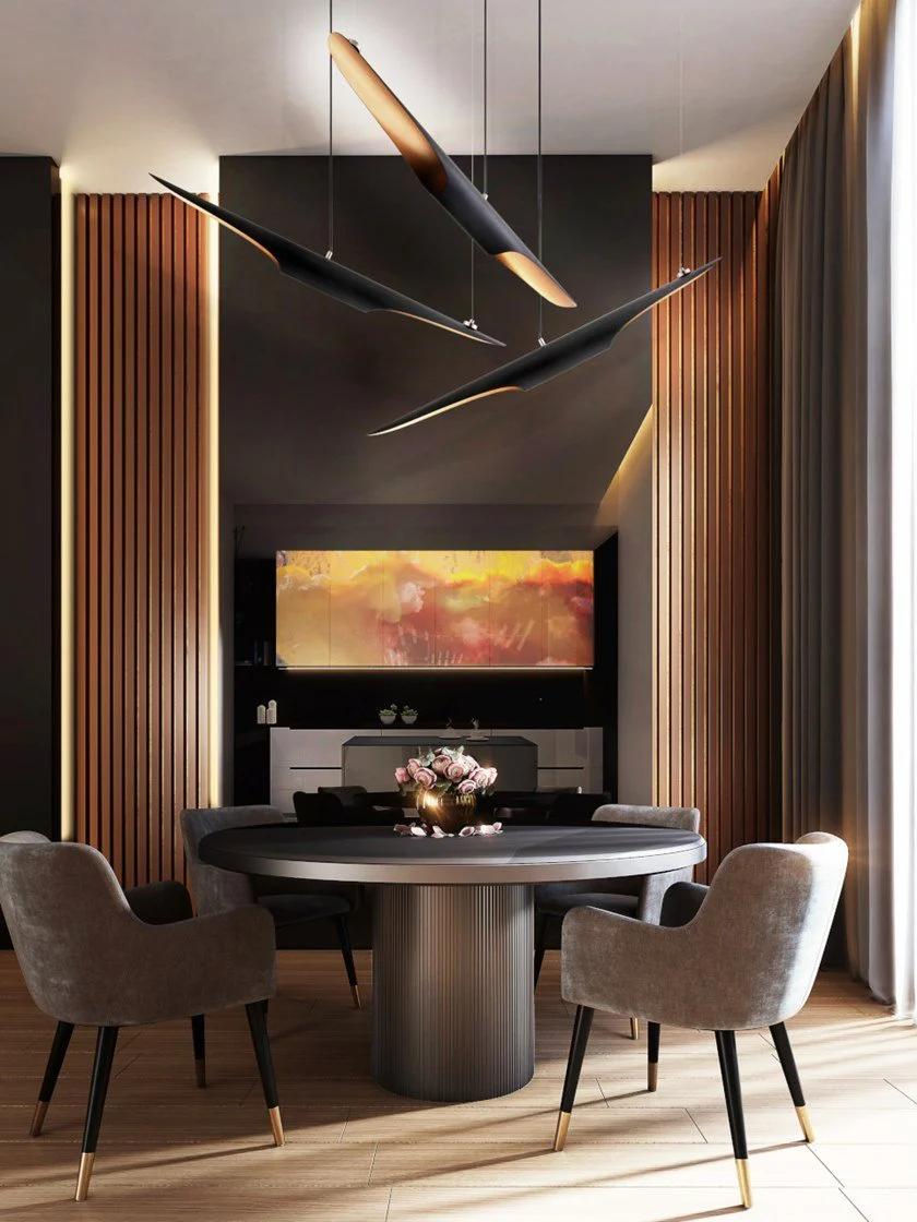 Soar Modern Pipe Pendant Lights - Image 24