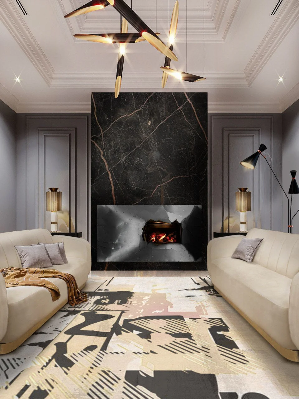 Soar Modern Pipe Pendant Lights - Image 31