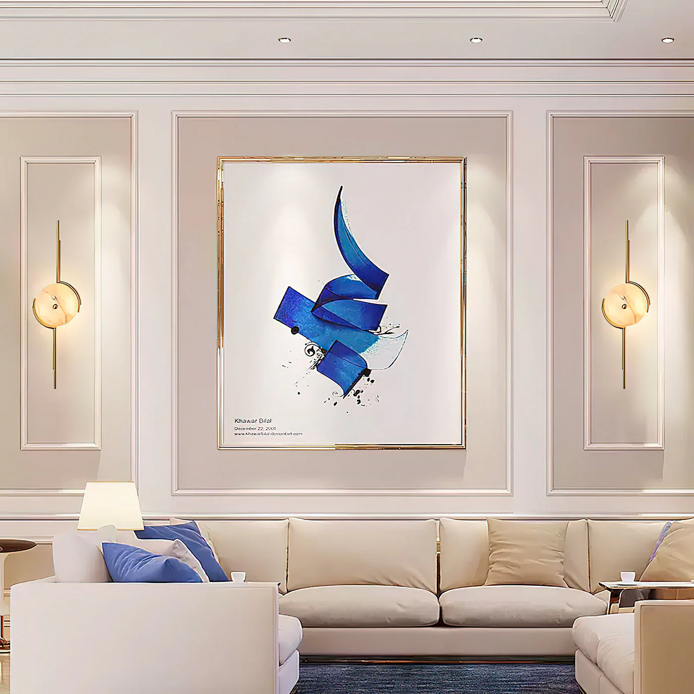 Sola Artistic Alabaster Wall Lamp - Image 10