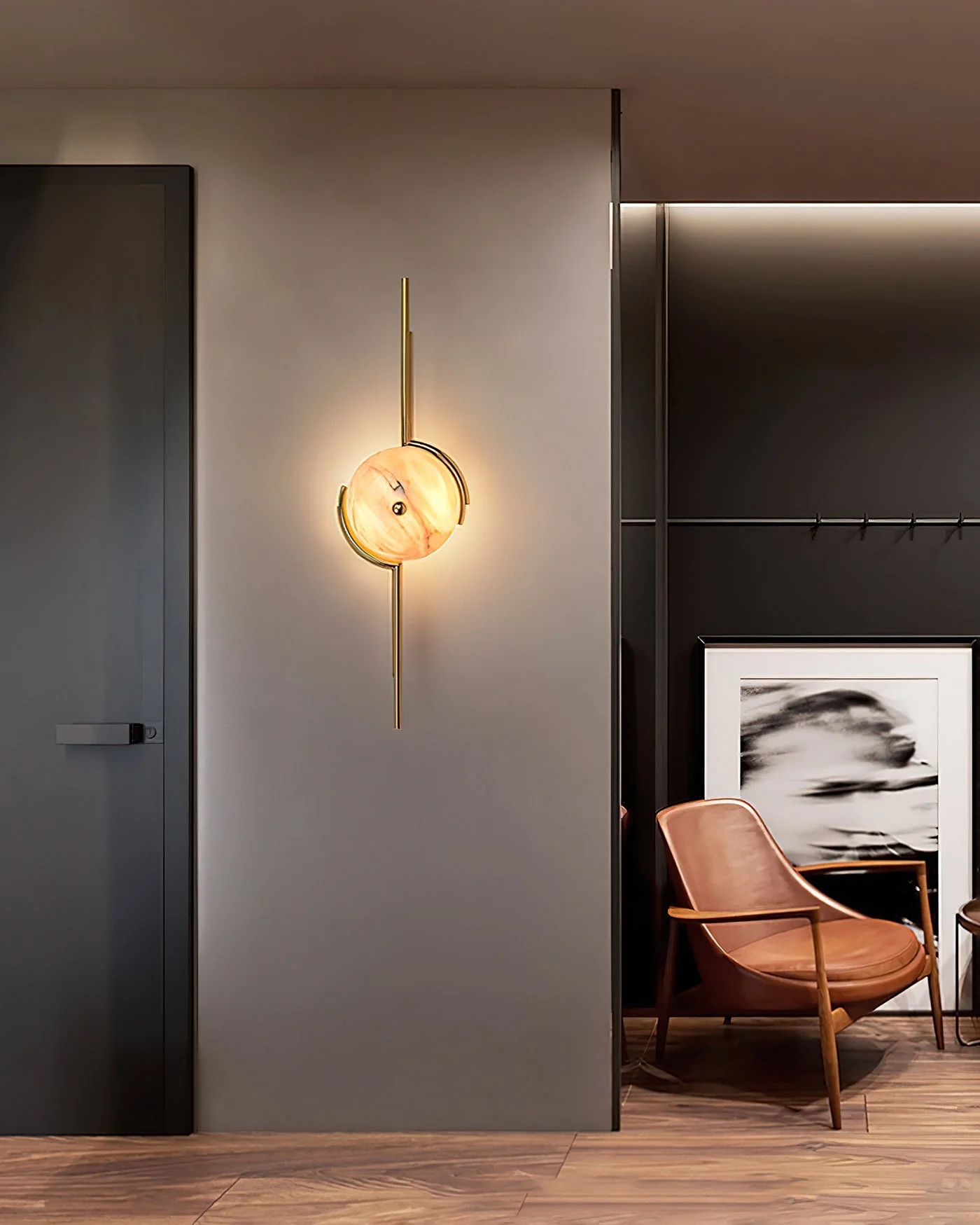 Sola Artistic Alabaster Wall Lamp - Image 6