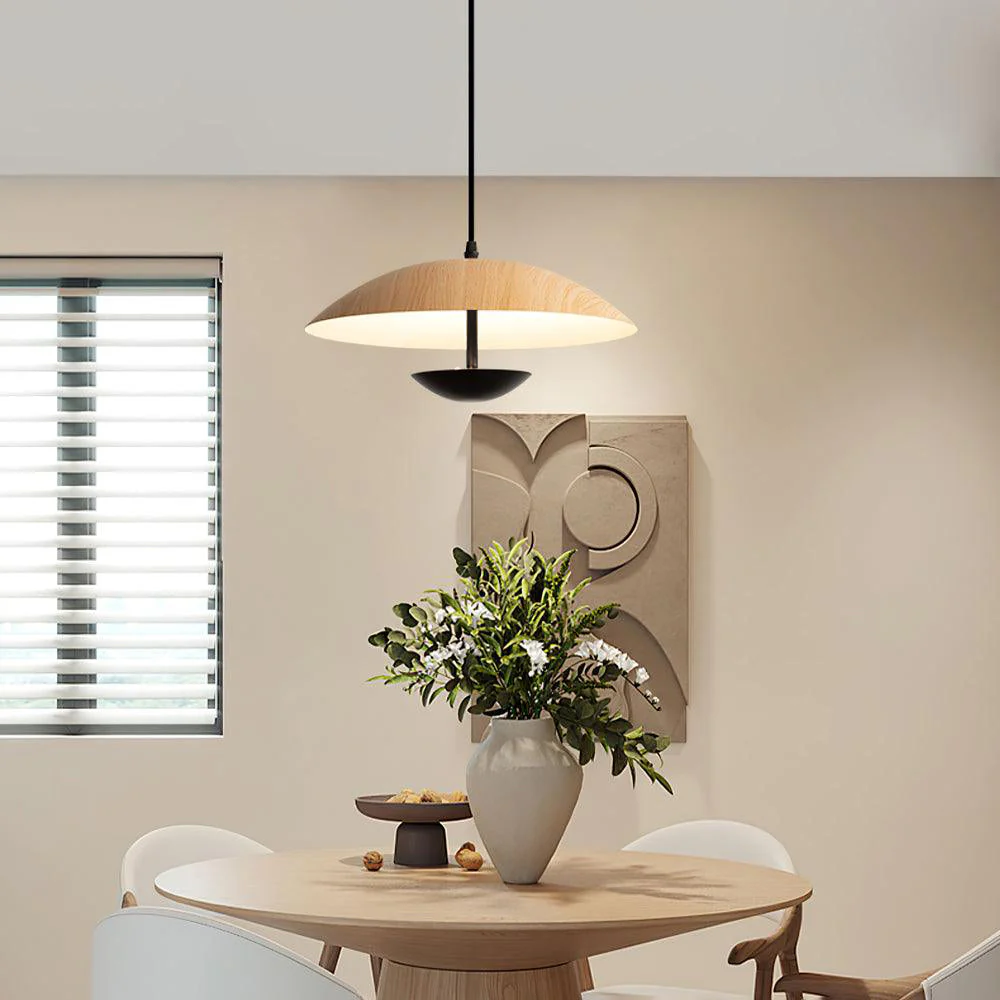 Solace Modern Frisbee Pendant Lamp - Image 35