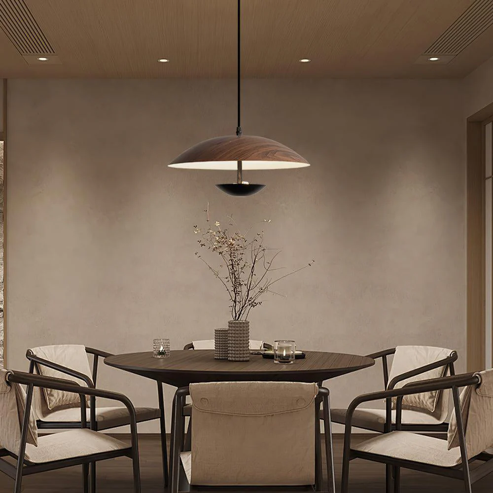 Solace Modern Frisbee Pendant Lamp - Image 40