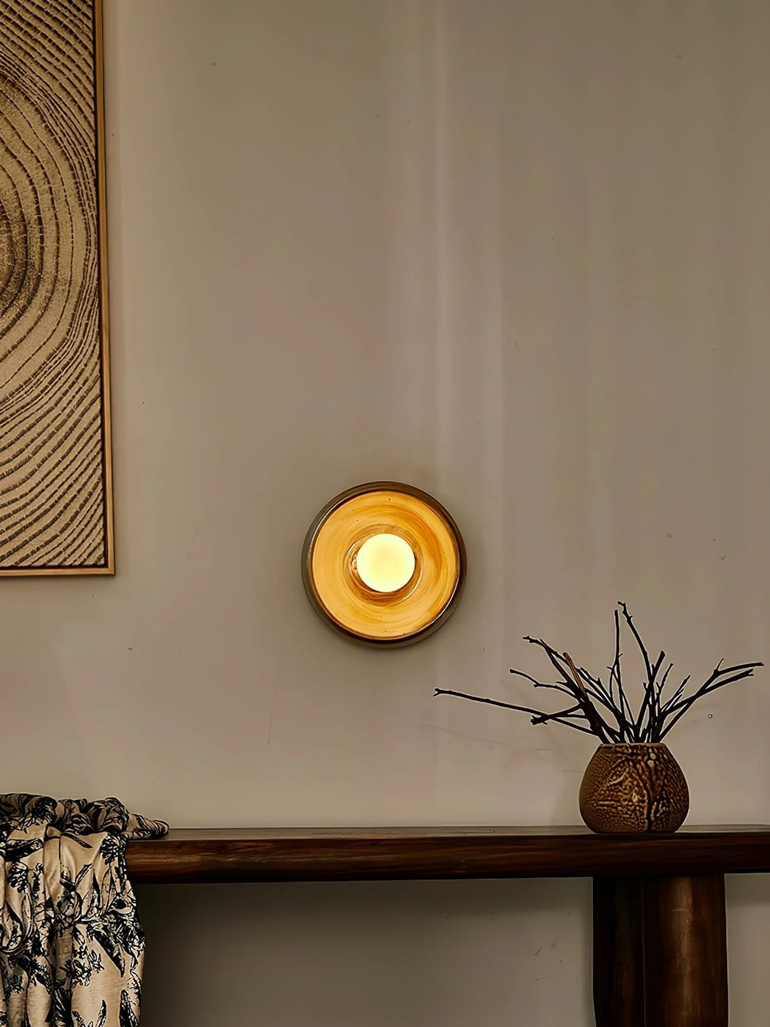 Solace Rustic Marble Wall Lamp - Image 24