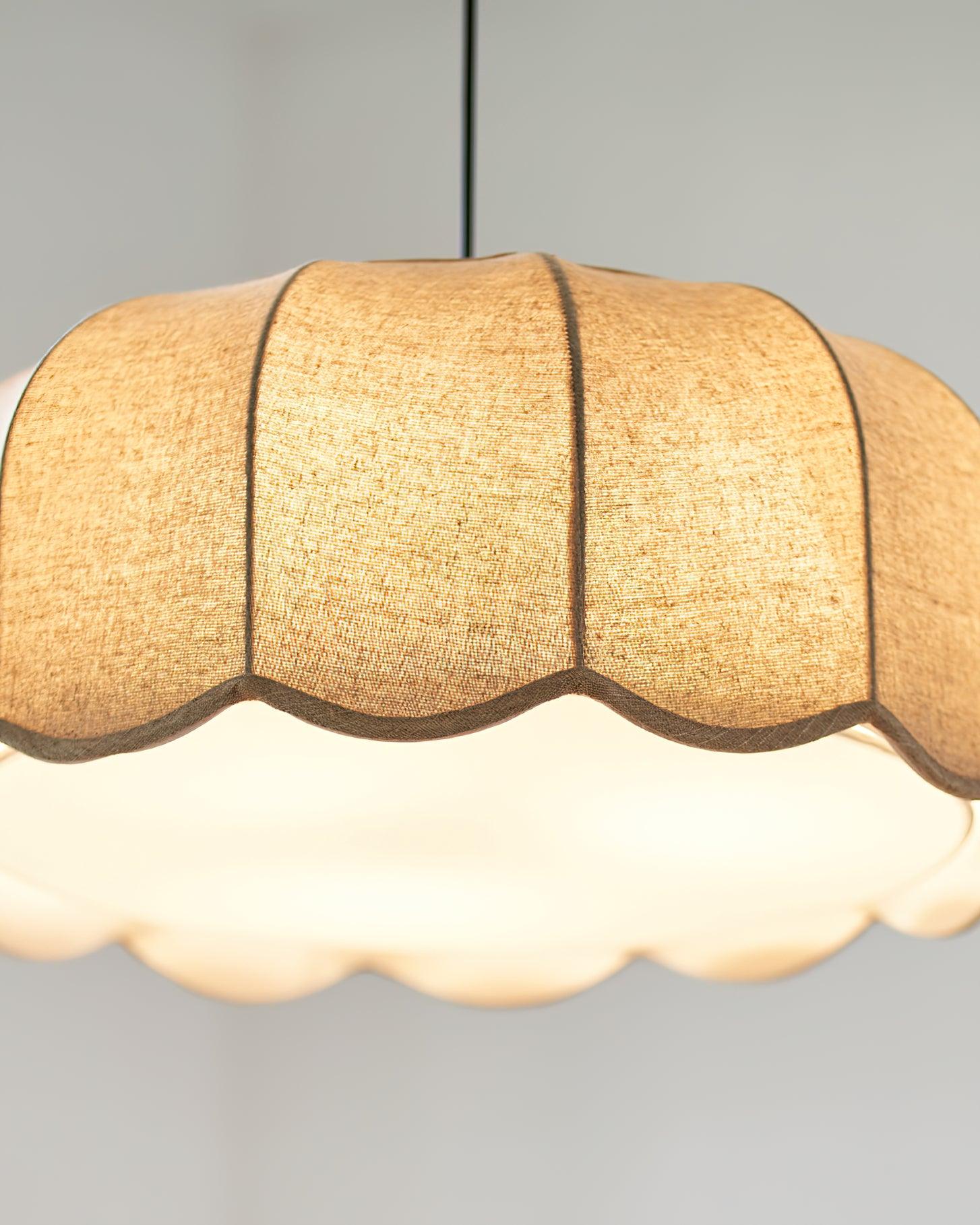 Solacen Fabric Rustic Pendant Lamp - Image 3