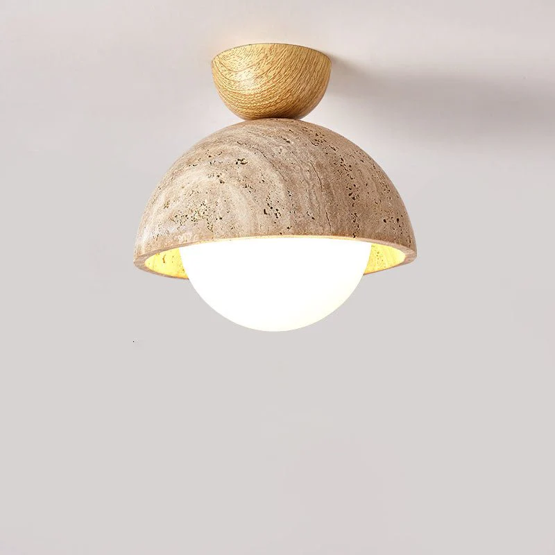 Solana Travertine Ceiling Light - Image 13