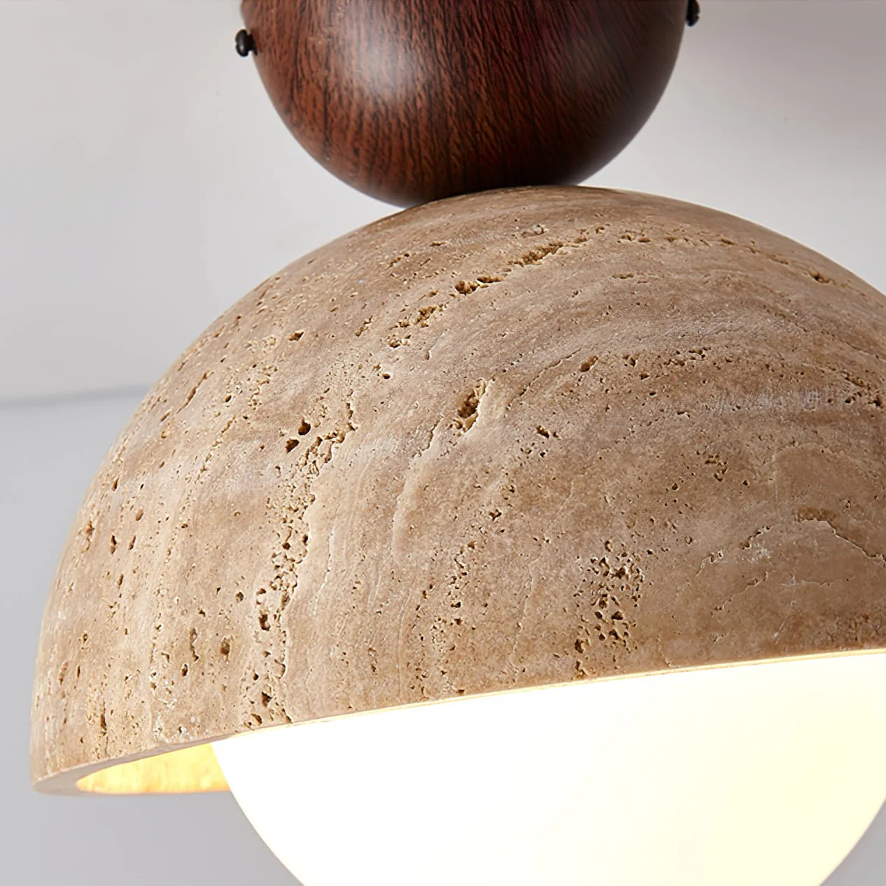 Solana Travertine Ceiling Light - Image 26