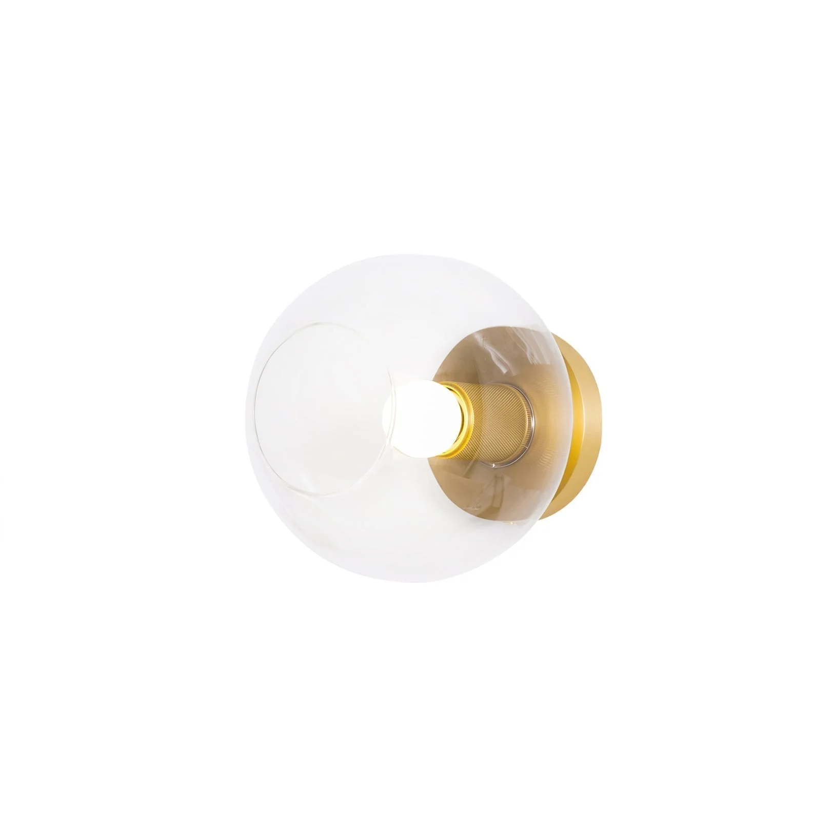 Solara Ceiling Lamp Cone Glass Brass Minimalist Industrial - Image 26